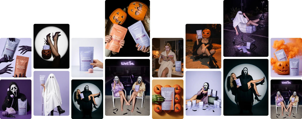 Halloween fotografisanje sa wellbe proizvodima